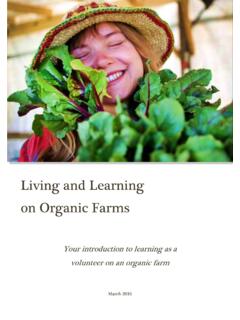 Living and Learning on Organic Farms - lloof.eu