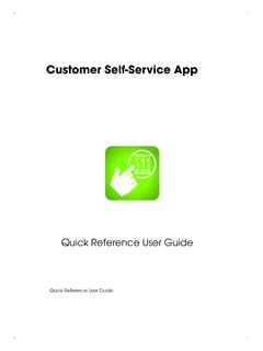 Customer Self-Service App - BSP