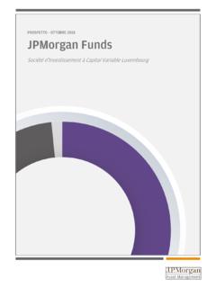 Prospetto – Aprile 2018 JPMorganFunds