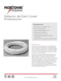 UL Detector de Calor Lineal Protectowire