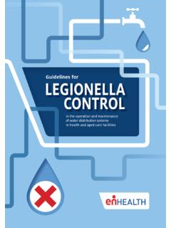 Legionella Control - Department of Health