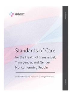 Standards of Care - wpath.org