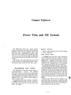 Power Trim and Tilt Systems - West Virginia University