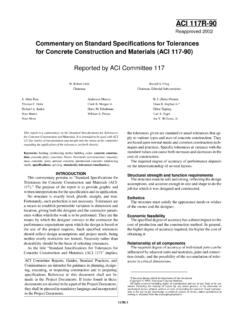 117-R90 Commentary on Standard Specifications for Tolerances