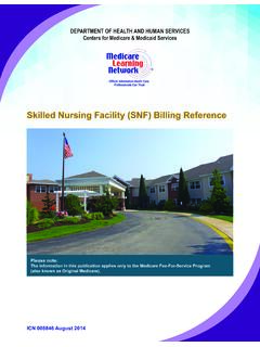 Skilled Nursing Facility (SNF) Billing Reference
