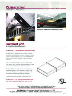 DuraDuct GNX - DuraSystems