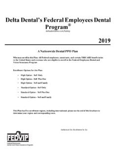 Delta Dental’s Federal Employees Dental Program
