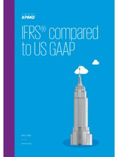 IFRS compared to US GAAP - assets.kpmg