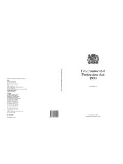 Environmental Protection Act 1990 - Legislation.gov.uk