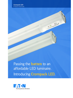 Passing the batten to an affordable LED luminaire ...