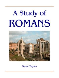 A Study Of Romans