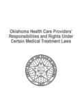 Provider Responsibilities and Rights - Oklahoma Medical …