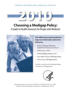 Choosing a Medigap Policy - PPAI