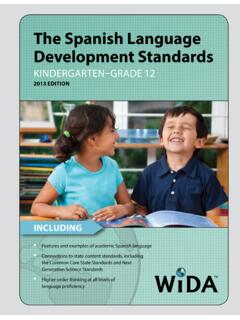 The Spanish Language Development Standards
