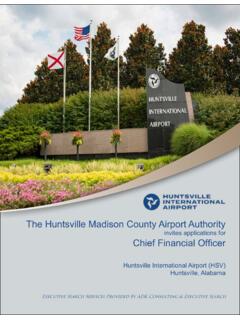 The Huntsville Madison County Airport Authority
