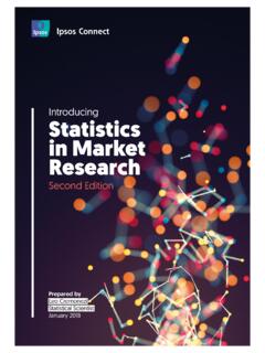 Introducing Statistics in Market Research