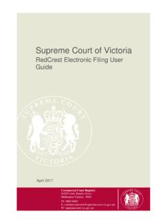 Supreme Court of Victoria - Redcrest