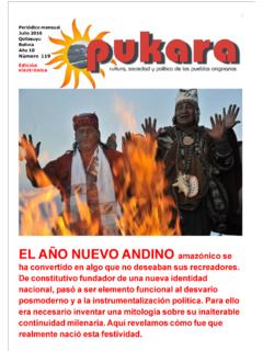 EL A&#209;O NUEVO ANDINO - periodicopukara.com
