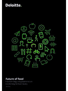 Future of food - Deloitte