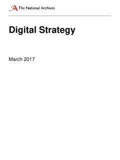 The National Archives' digital strategy 2017-19