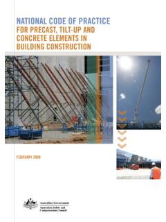 National code of practice for precast, tilt-up and ...