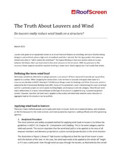 The Truth About Louvers and Wind - RoofScreen Mfg