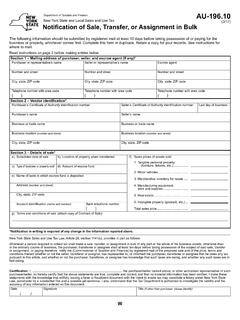 Form AU-196.10:12/10:Notification of Sale, Transfer, or ...