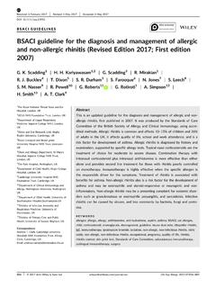 BSACI guideline for the diagnosis and management of ...