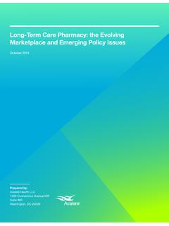 Long-Term Care Pharmacy: the Evolving Marketplace and ...