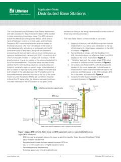 Application Note: Distributed Base Stations - …