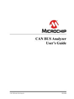 CAN BUS Analyzer User's Guide - Microchip Technology