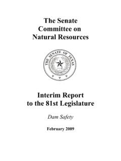 The Senate Committee on Natural Resources