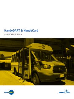 HandyDART &amp; HandyCard - TransLink