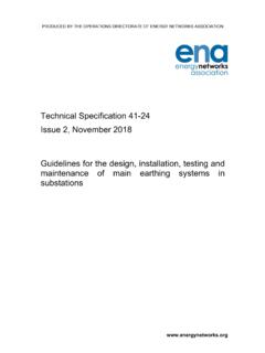 Technical Specification 41-24 Issue 2, November 2018 ...