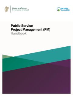 Public Service Project Management (PM) Handbook