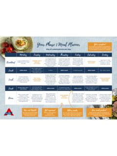 Your Phase 1 Meal Planner Got a ... - Atkins Low …