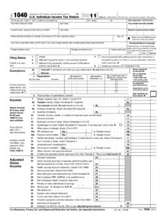 2011 Form 1040 - IRS tax forms