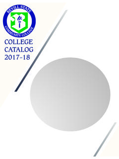 BSCC 2017-18 Catalog - Bevill State Community College