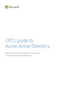 CIO’s guide to Azure Active Directory - …
