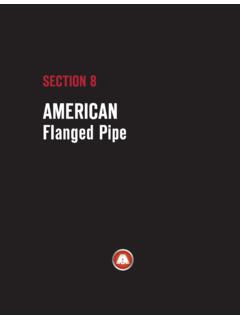 American Flanged Pipe