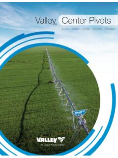 Valley Center Pivots Brochure