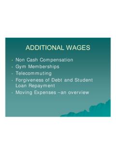 ADDITIONAL WAGES - IRS tax forms