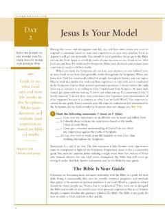 Day Jesus Is Your Model 2 - parsonsuniverse.com