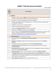 DERM2.0 FOG Plan Review Checklist - miamidade.gov