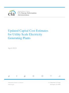 Updated Capital Cost Estimates for Utility Scale ...