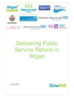Public Service Reform - Wigan Health and Wellbeing Board