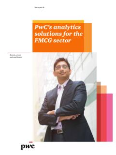 PwC’s analytics solutions for the FMCG sector