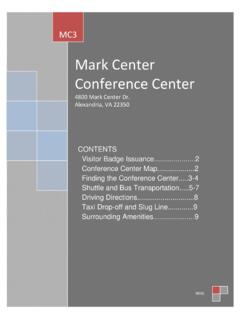 Mark Center Conference Center - Department of Defense ...