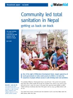 Community led total sanitation in Nepal - Home | SSWM