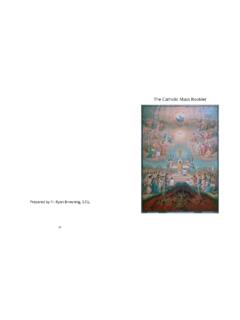 The Catholic Mass Booklet - SIC DEUS DILEXIT MUNDUM